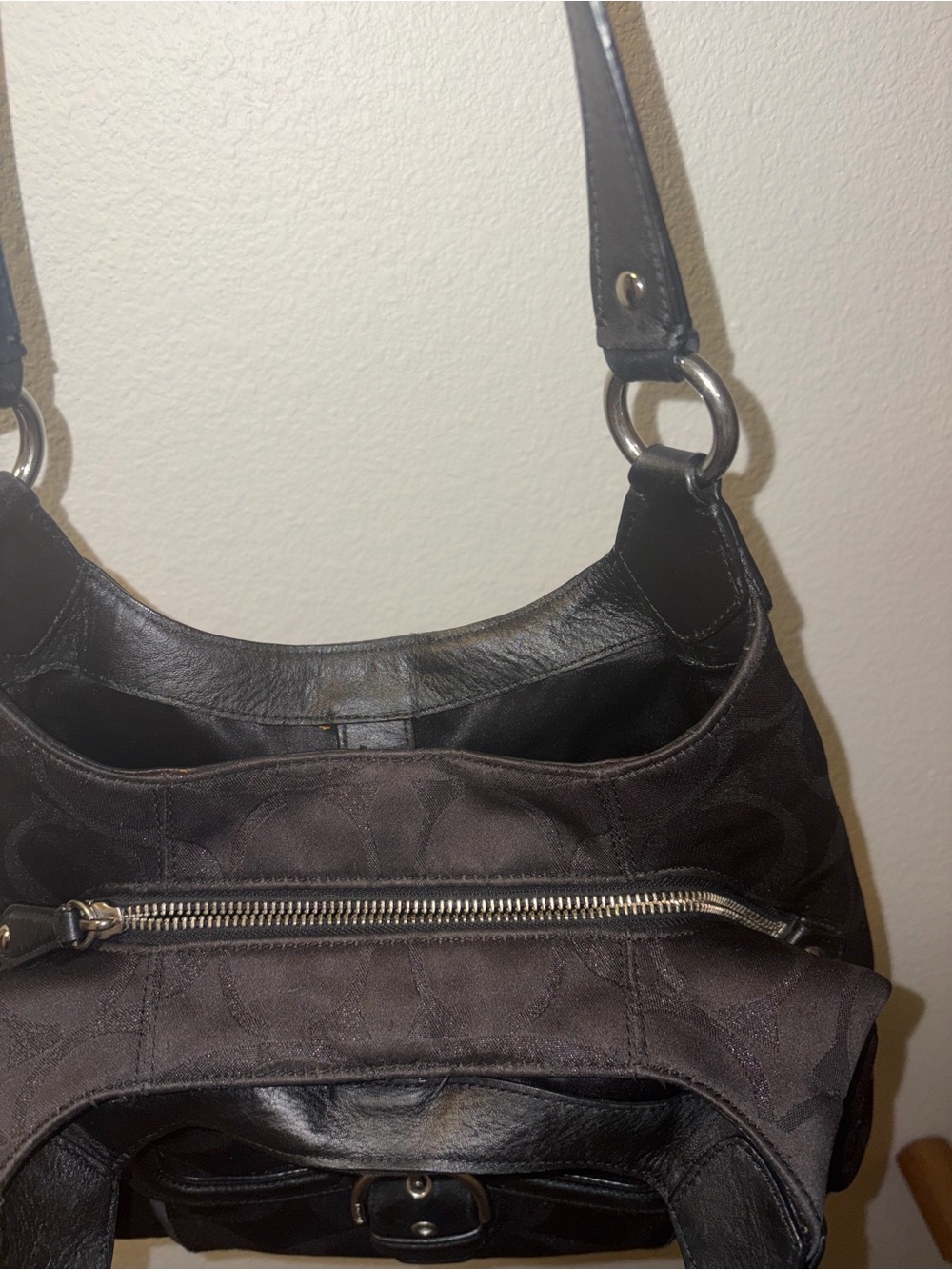 Coach Campbell Signature Hobo Shoulder Bag - Picture 14 of 14